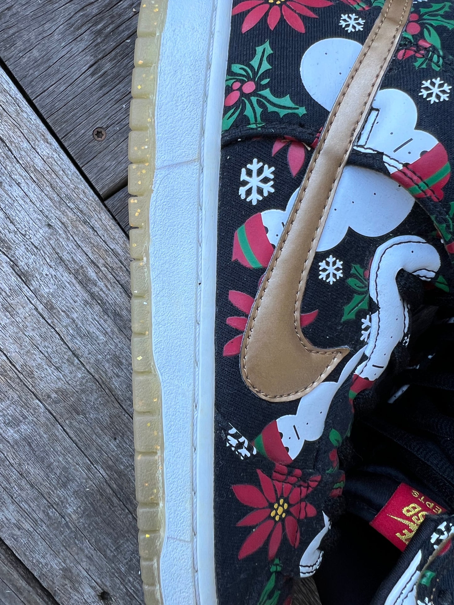 Nike SB Dunk High Ugly Christmas Sweater CNCPTS Size 9