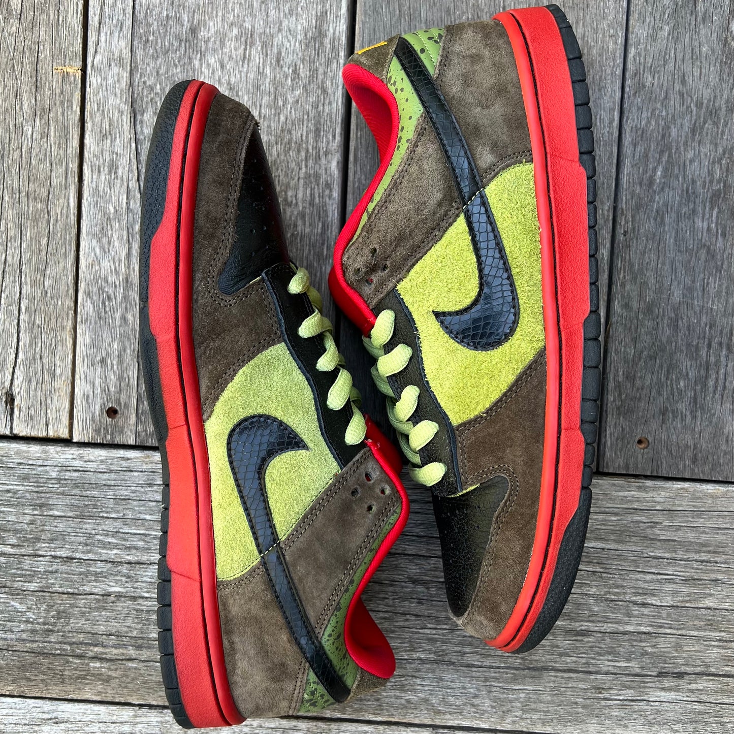 Nike SB Dunk Low Asparagus Size 10