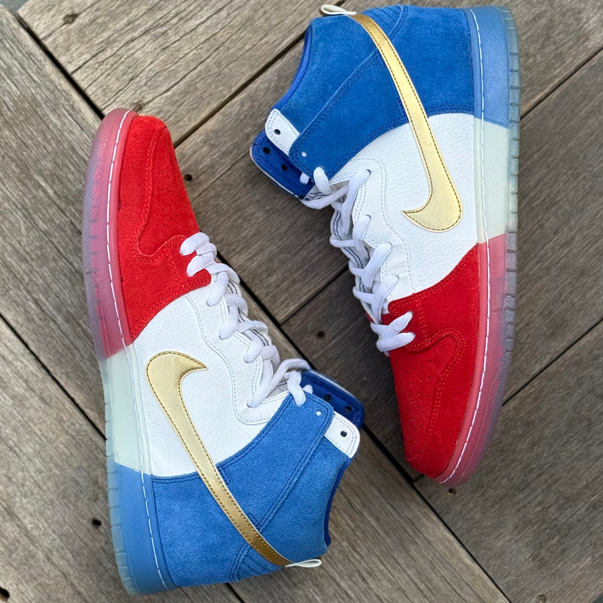 Nike SB Dunk High Tricolor Size 12