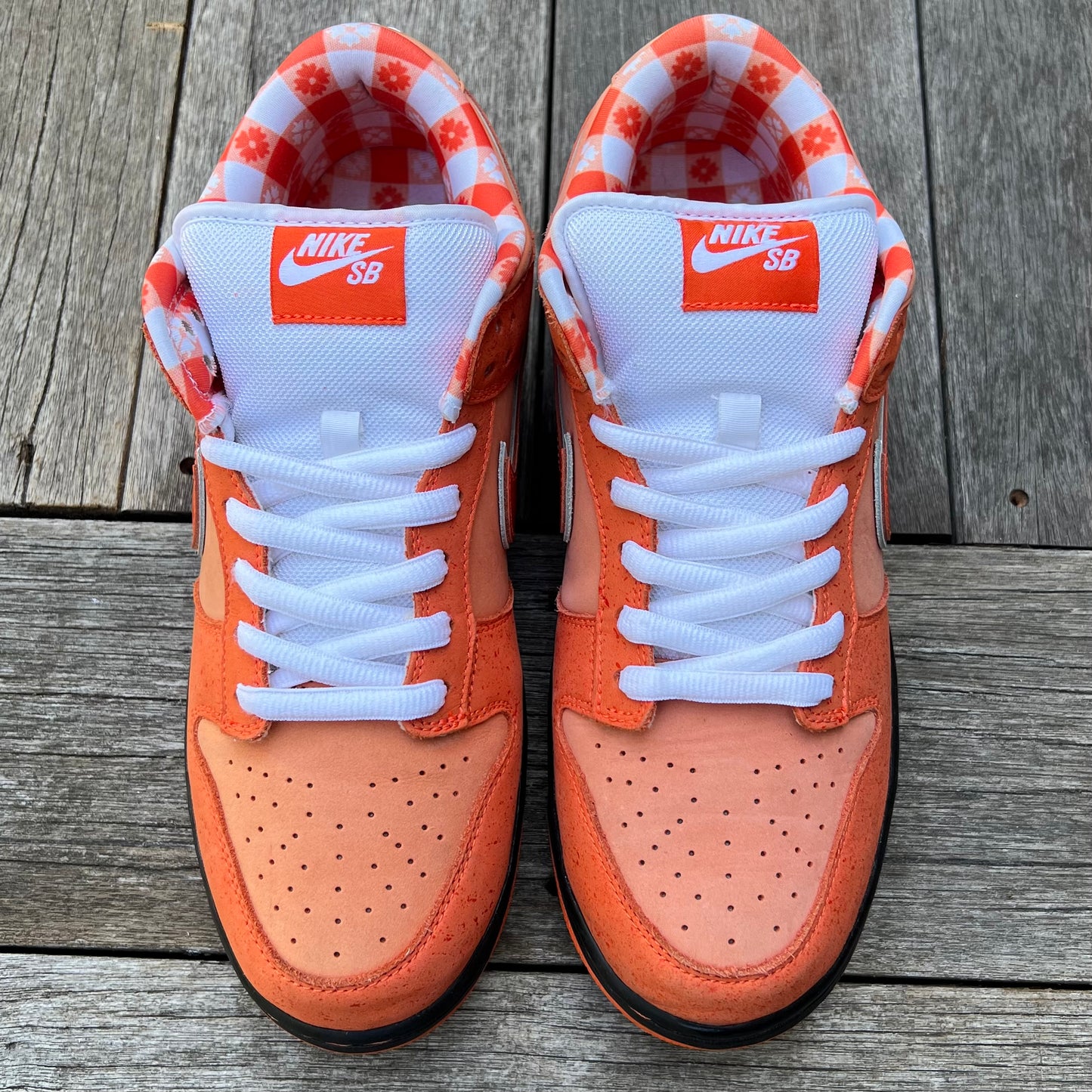 Nike SB Dunk Low Orange Lobster Size 10