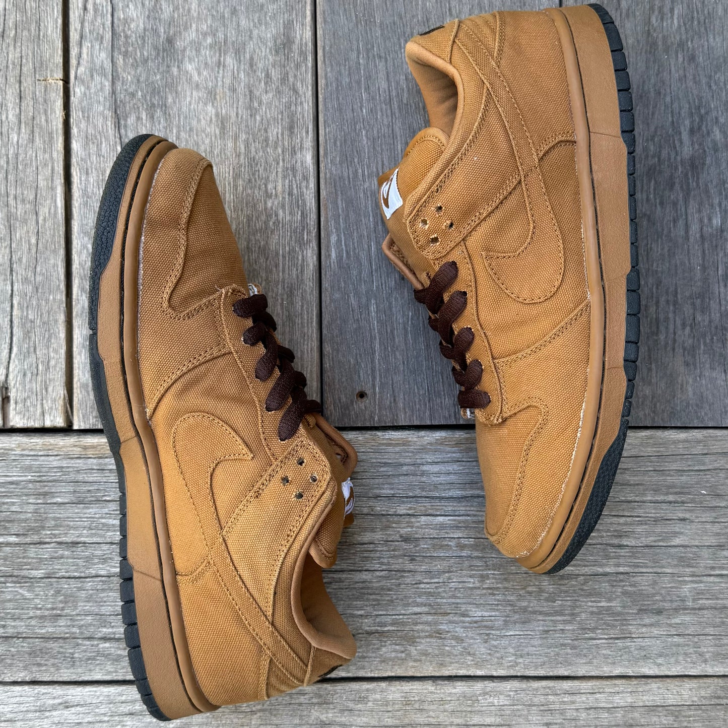 Nike SB Dunk Low Carhartt Shale Size 10