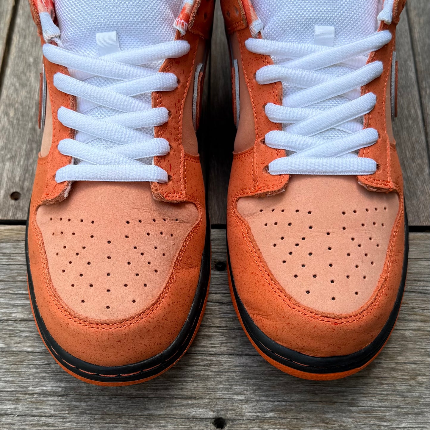 Nike SB Dunk Low Orange Lobster Size 10