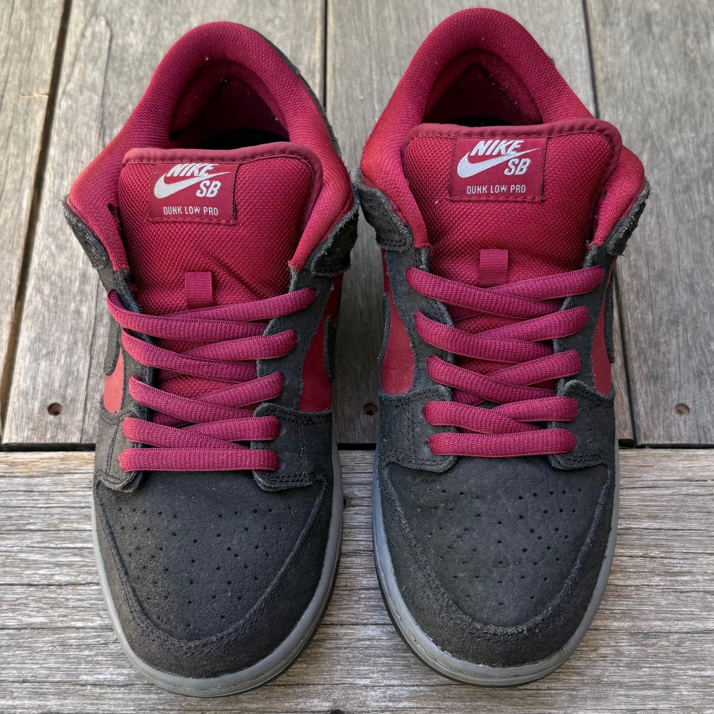 Nike SB Dunk Low Red Wine Size 8