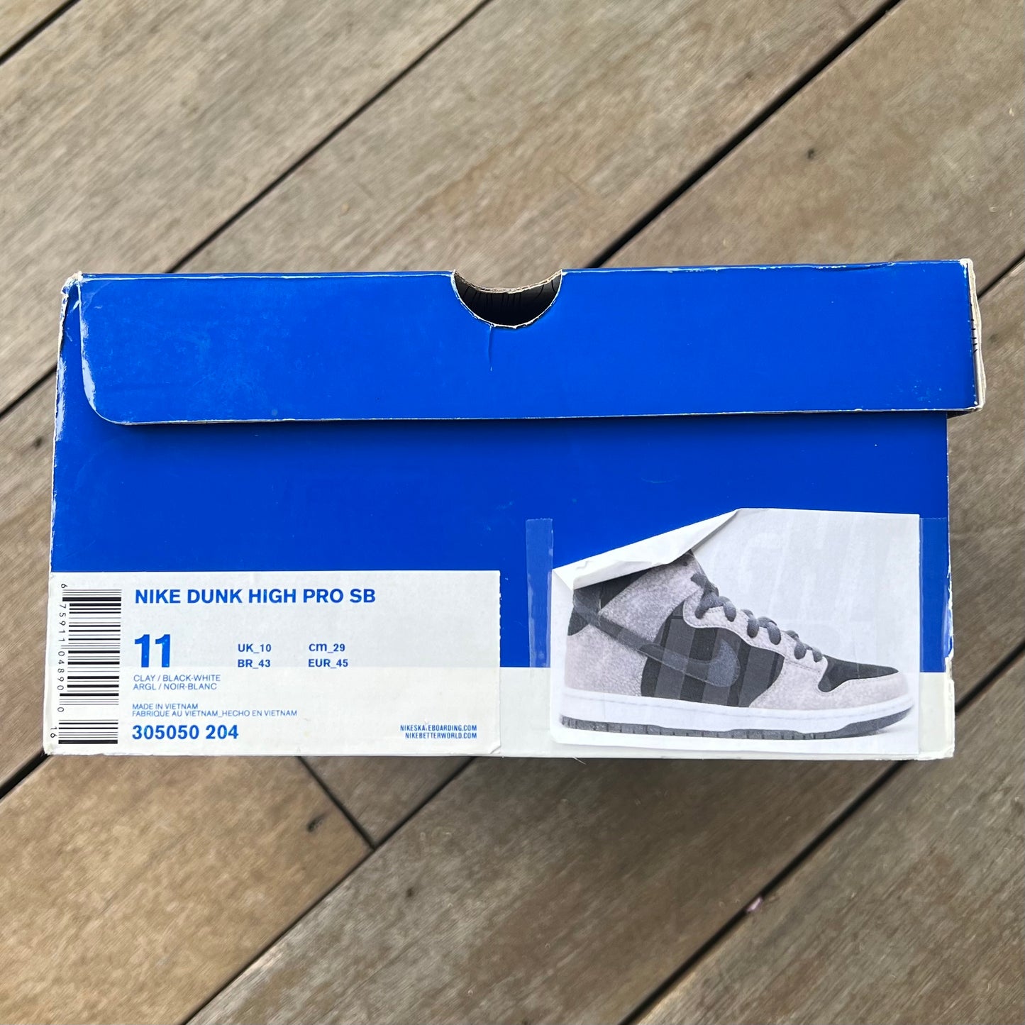 Nike SB Dunk High Nontourage CUSTOM Size 11