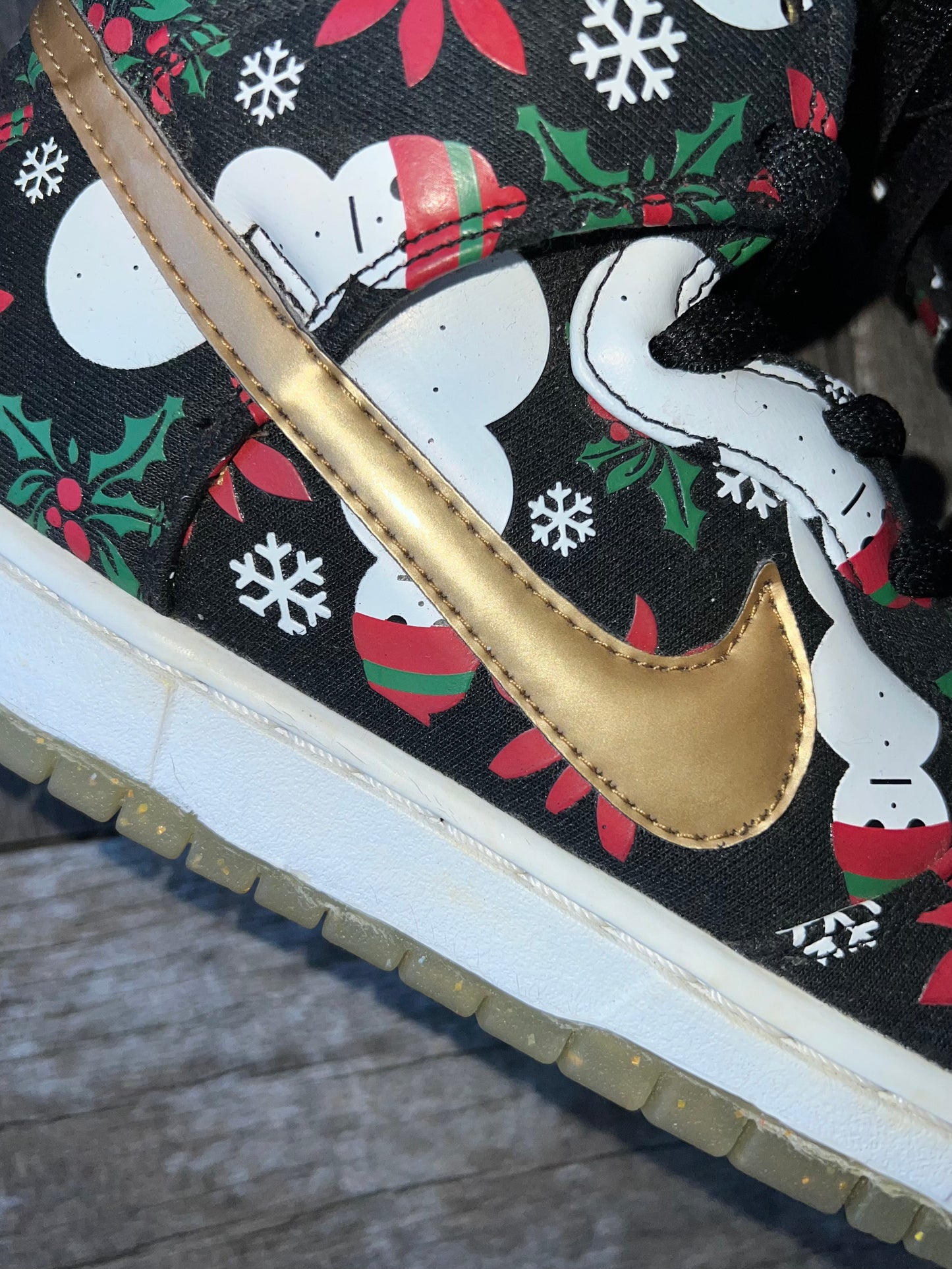 Nike SB Dunk High Ugly Christmas Sweater CNCPTS Size 9