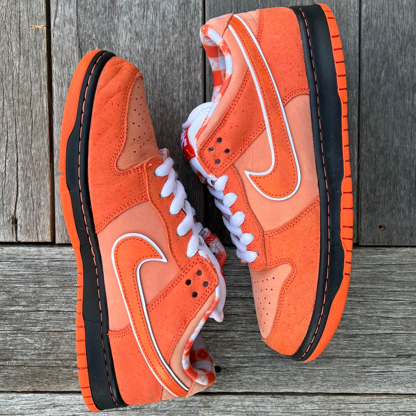 Nike SB Dunk Low Orange Lobster Size 9