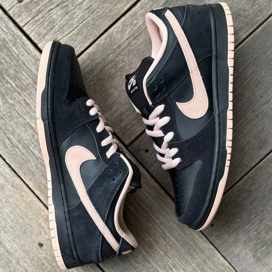 Nike SB Dunk Low Black Pink Coral Size 10.5