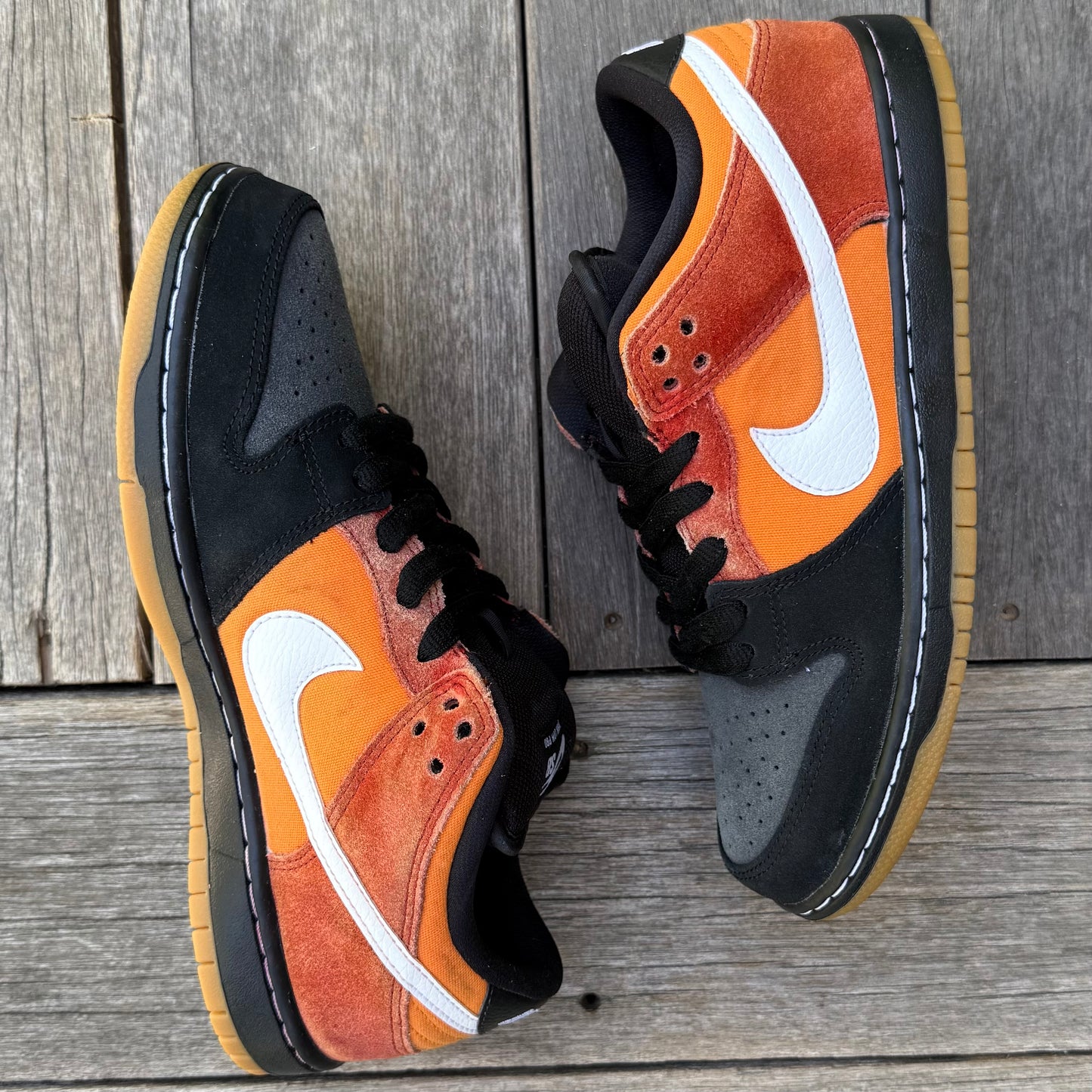 Nike SB Dunk Low Reverse RayGun Cinnabar Size 8.5