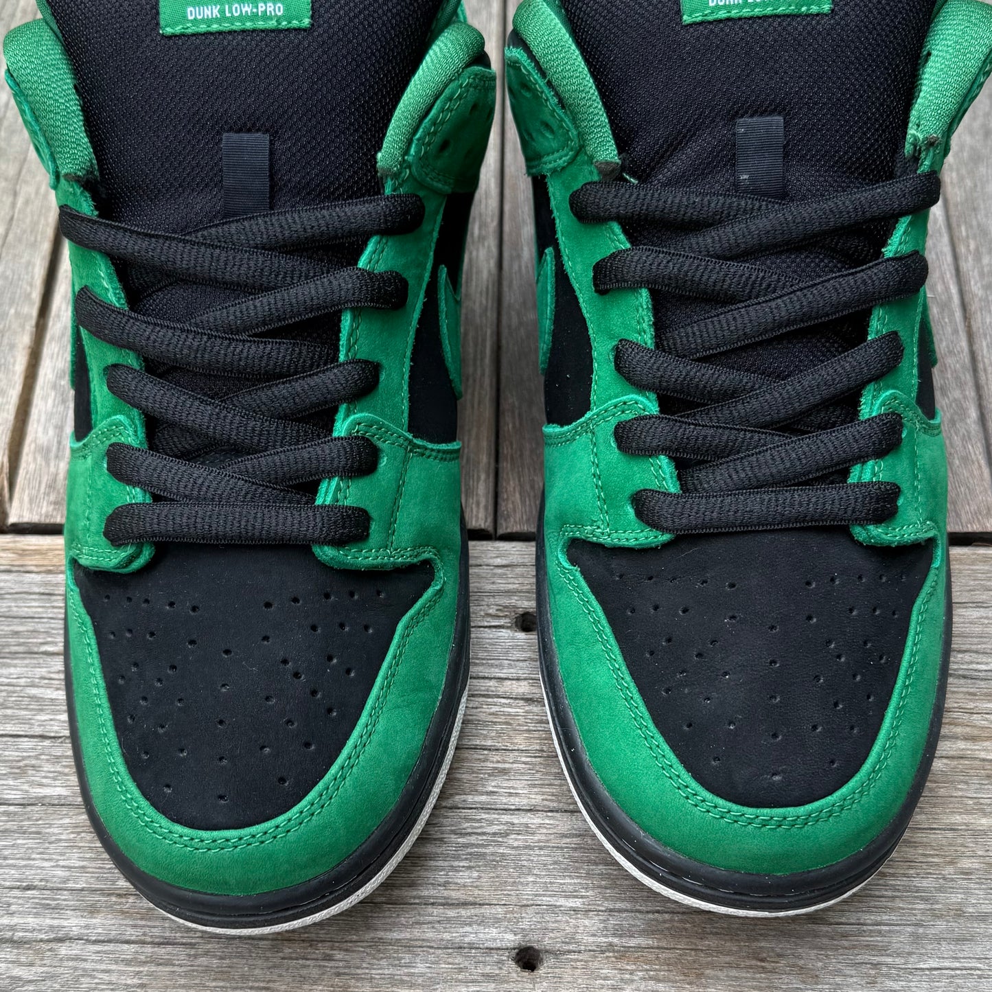 Nike SB Dunk Low Green Lantern Size 10