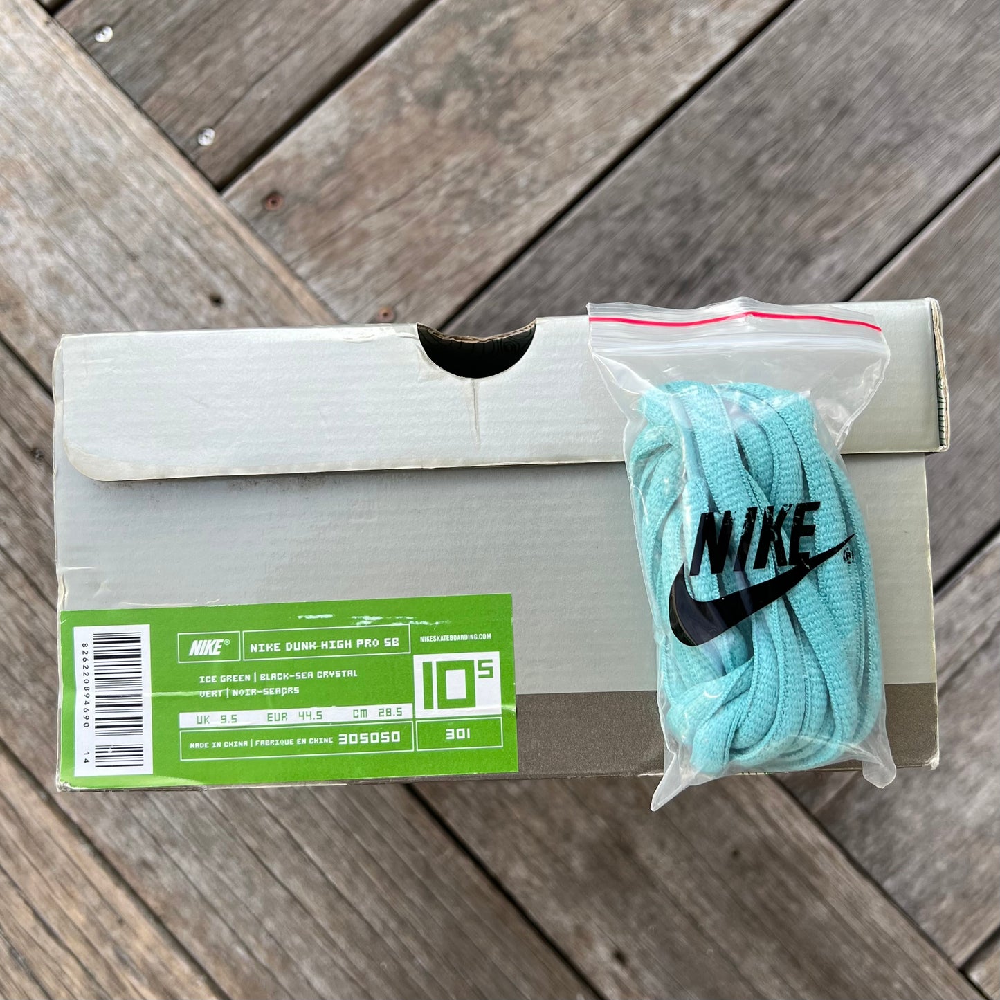 Nike SB Dunk High Sea Crystal Size 10.5