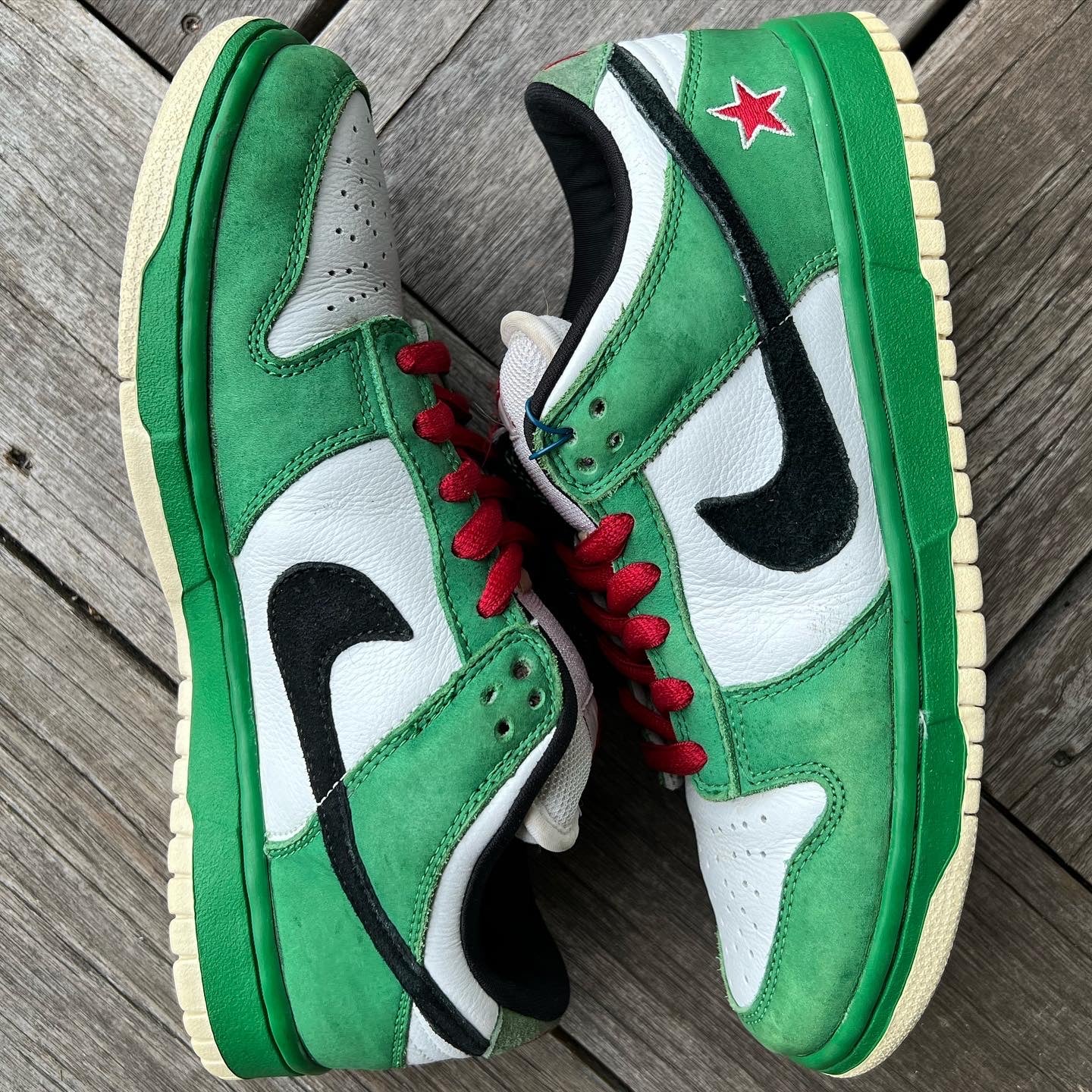 Nike SB Dunk Low Heineken Size 8.5