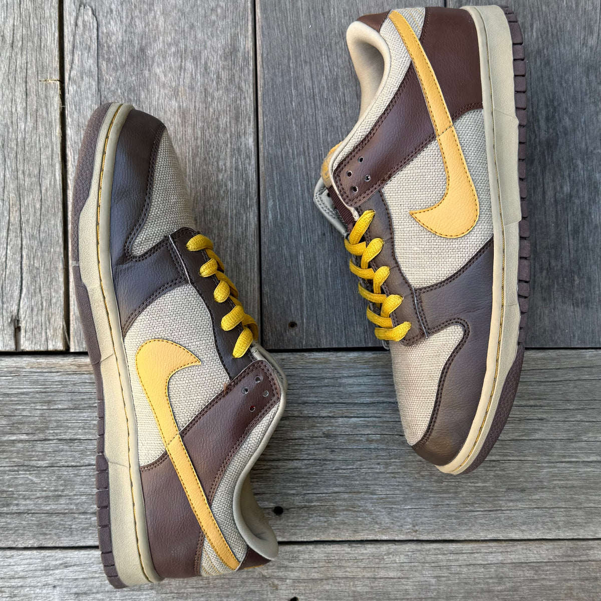 Nike Dunk Low 6.0 Khaki Haystack Baroque Brown Size 12