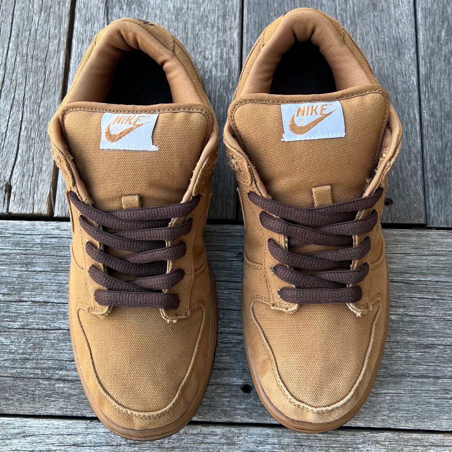 Nike SB Dunk Low Carhartt Brown/Shale Size 8.5