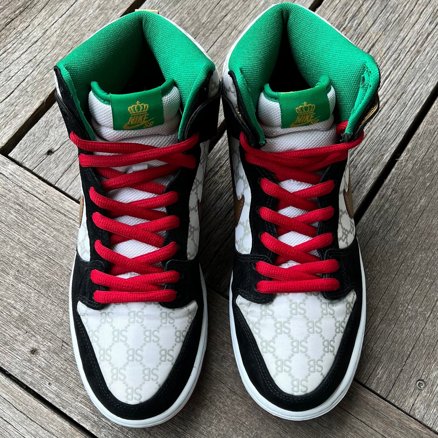 Nike SB Dunk High Paid in Full (Special Box) Size 9.5