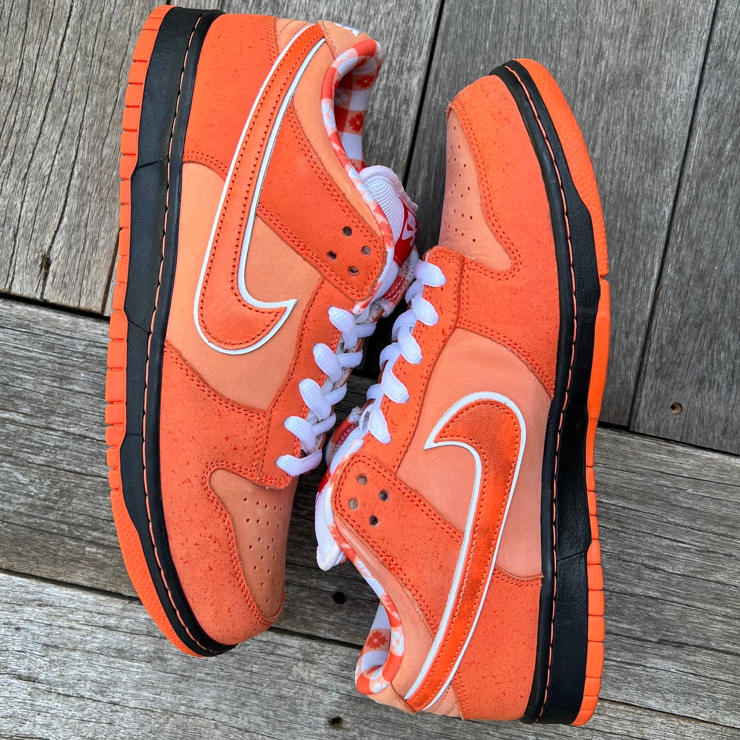 Nike SB Dunk Low Orange Lobster Size 10