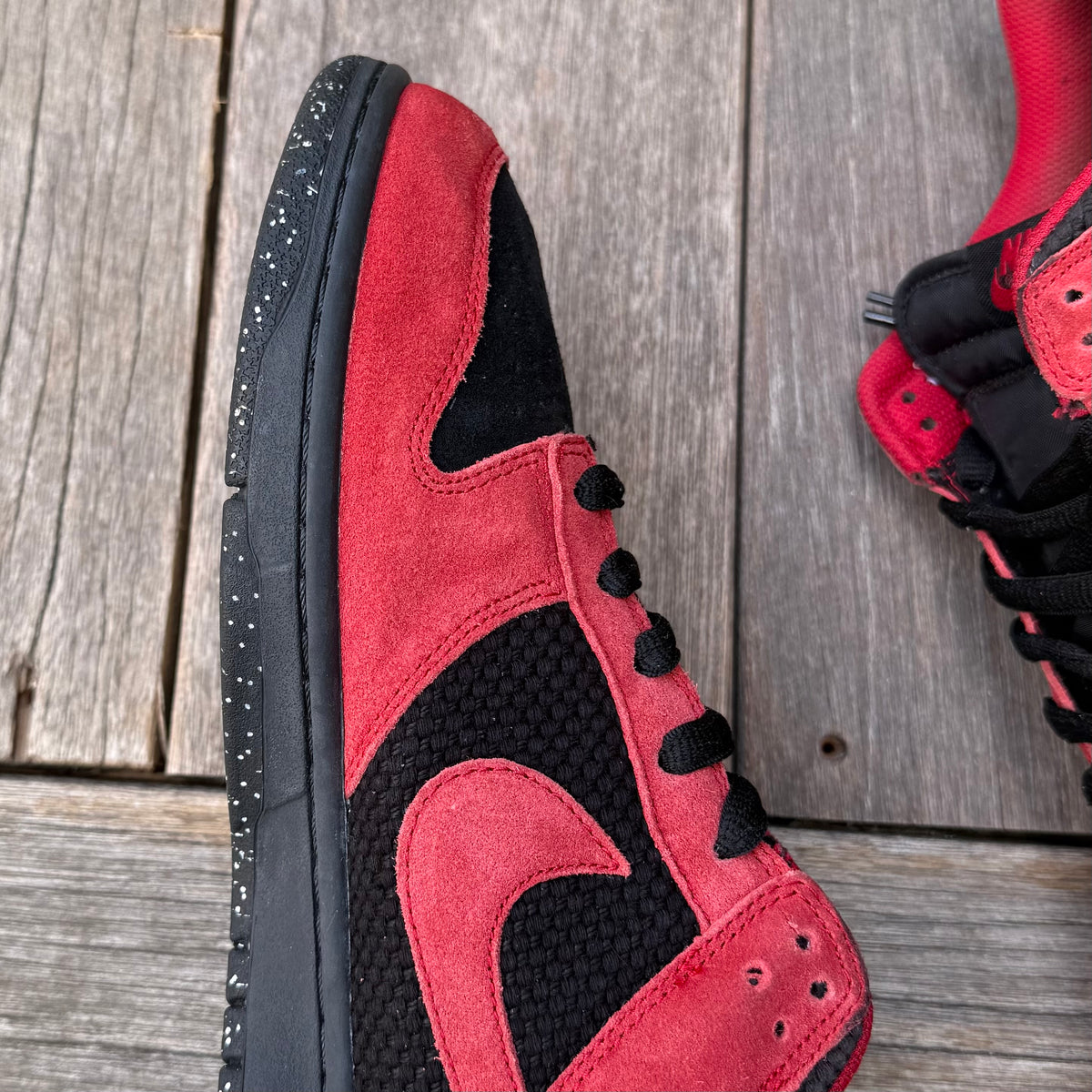 Nike Dunk Low CL ‘Red Lantern’ (Red/Black Hemp) Size 11