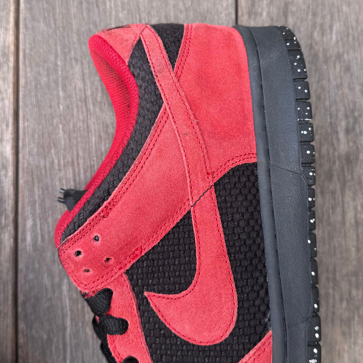 Nike Dunk Low CL ‘Red Lantern’ (Red/Black Hemp) Size 11