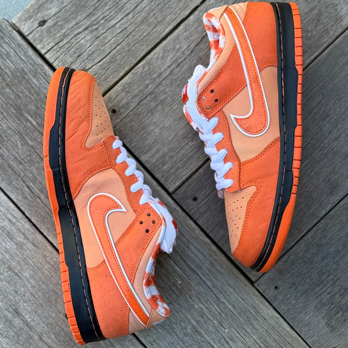 Nike SB Dunk Low Orange Lobster Size 11