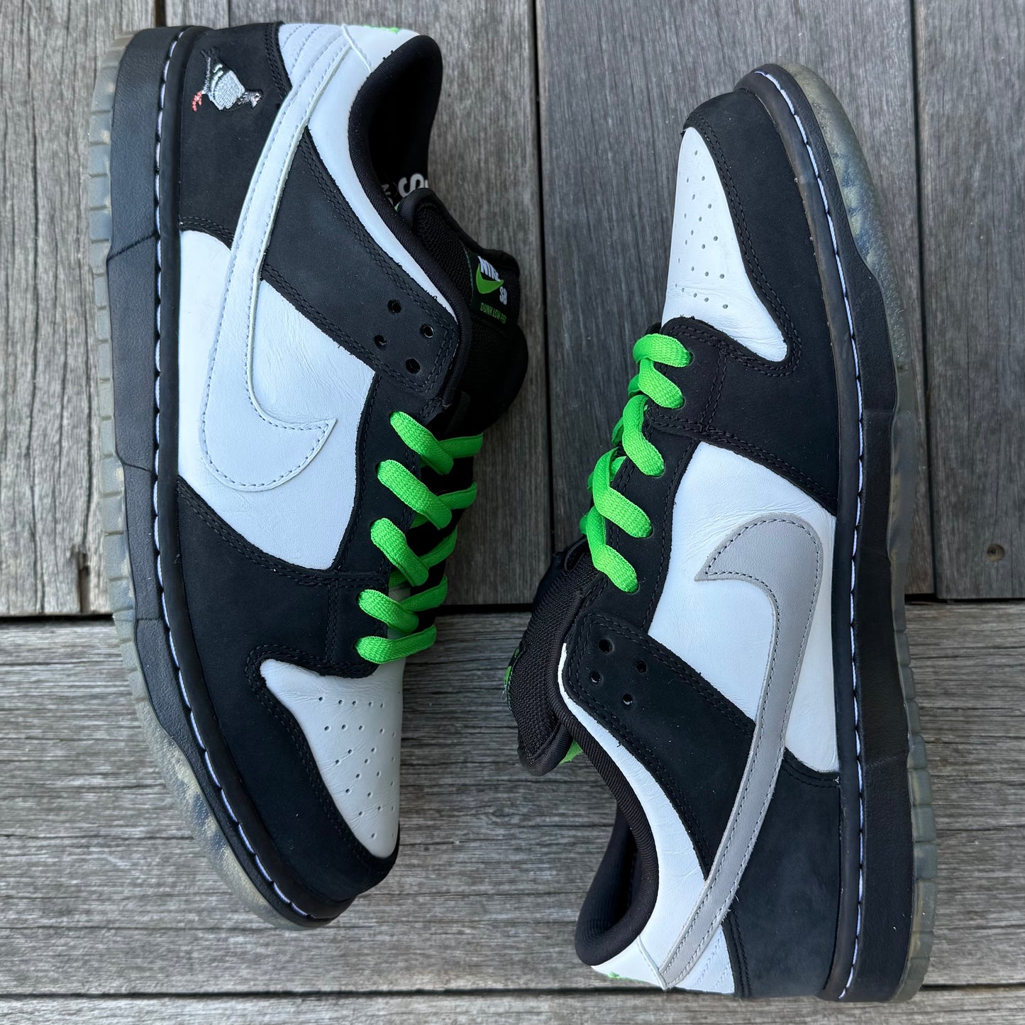 Nike SB Dunk Low Panda Pigeon Size 10.5