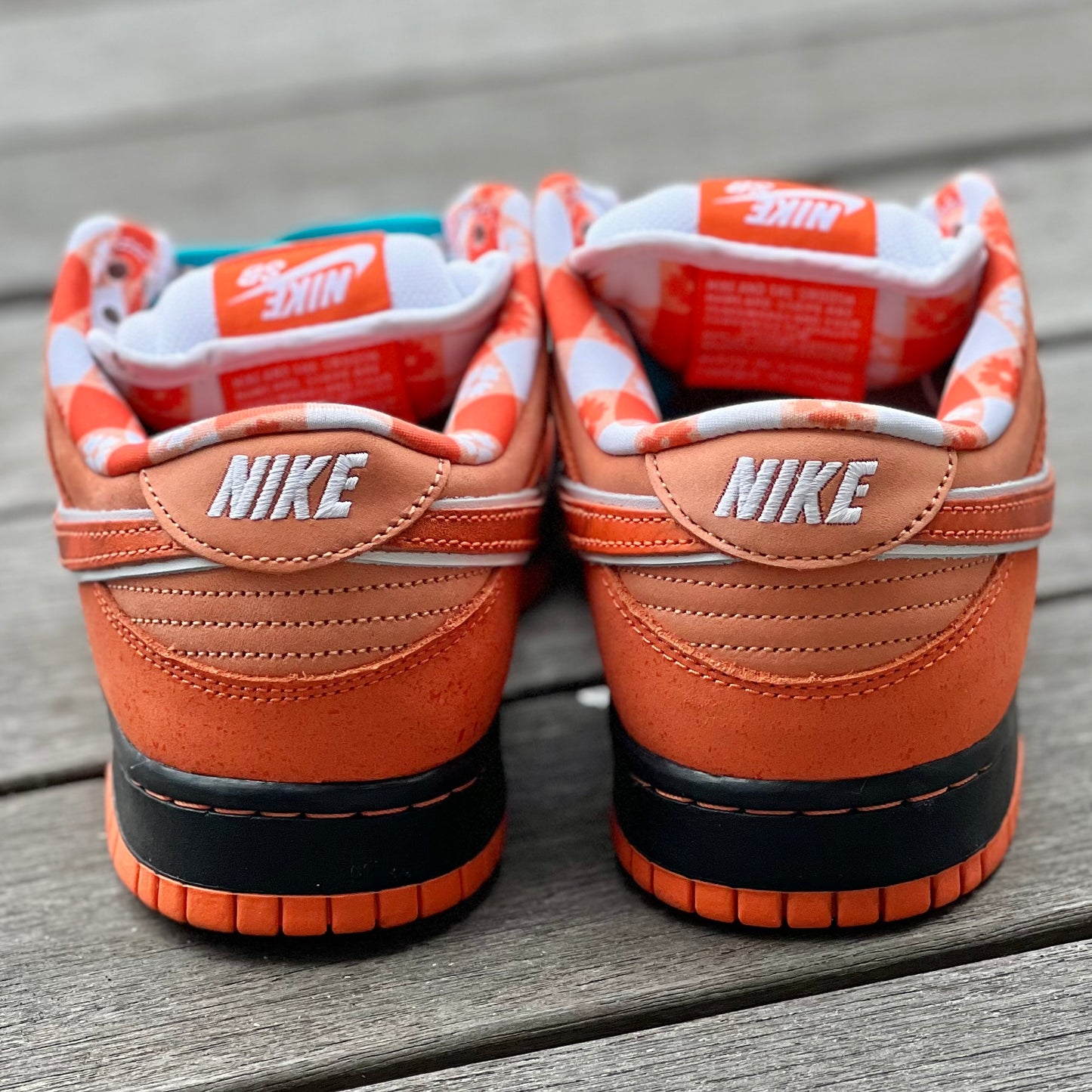 Nike SB Dunk Low Orange Lobster Size 8