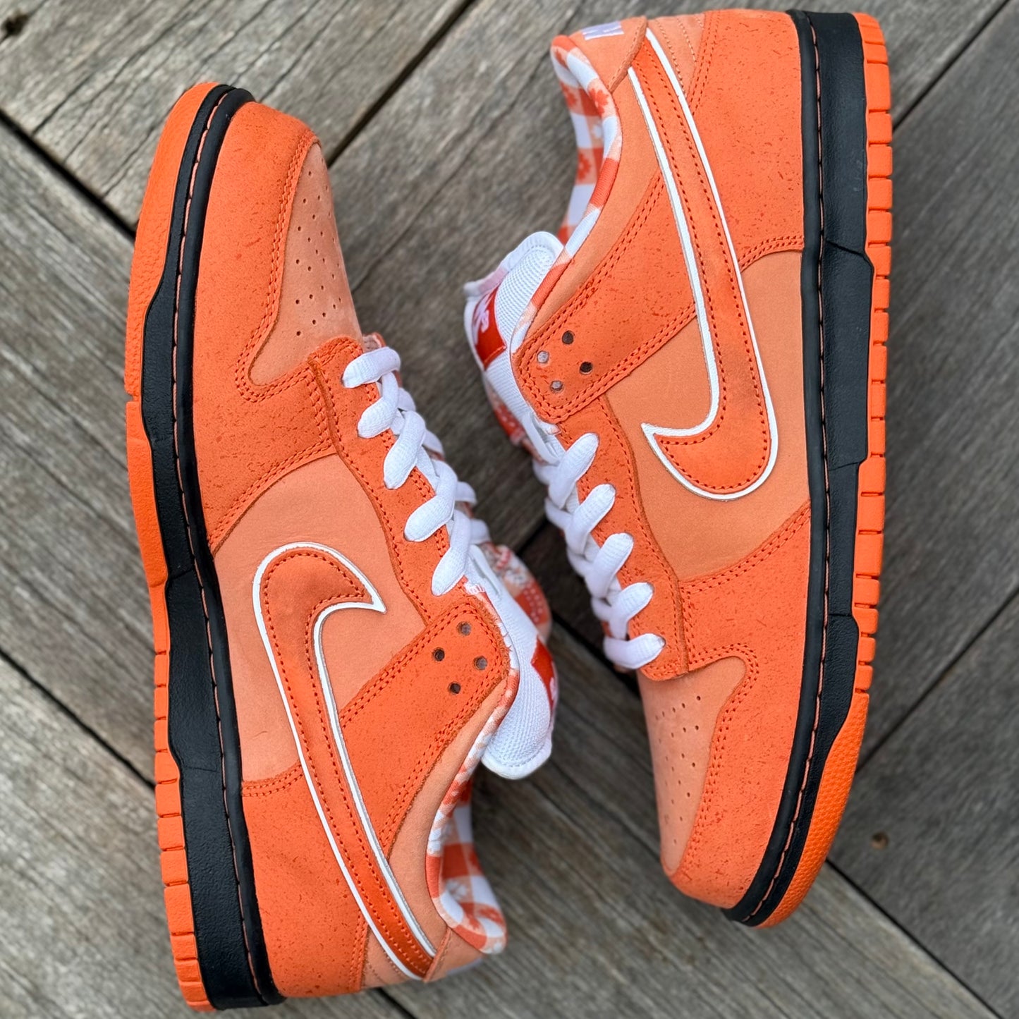 Nike SB Dunk Low Orange Lobster Size 10.5