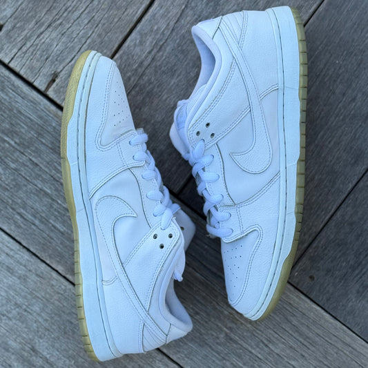 Nike SB Dunk Low White Ice Size 11