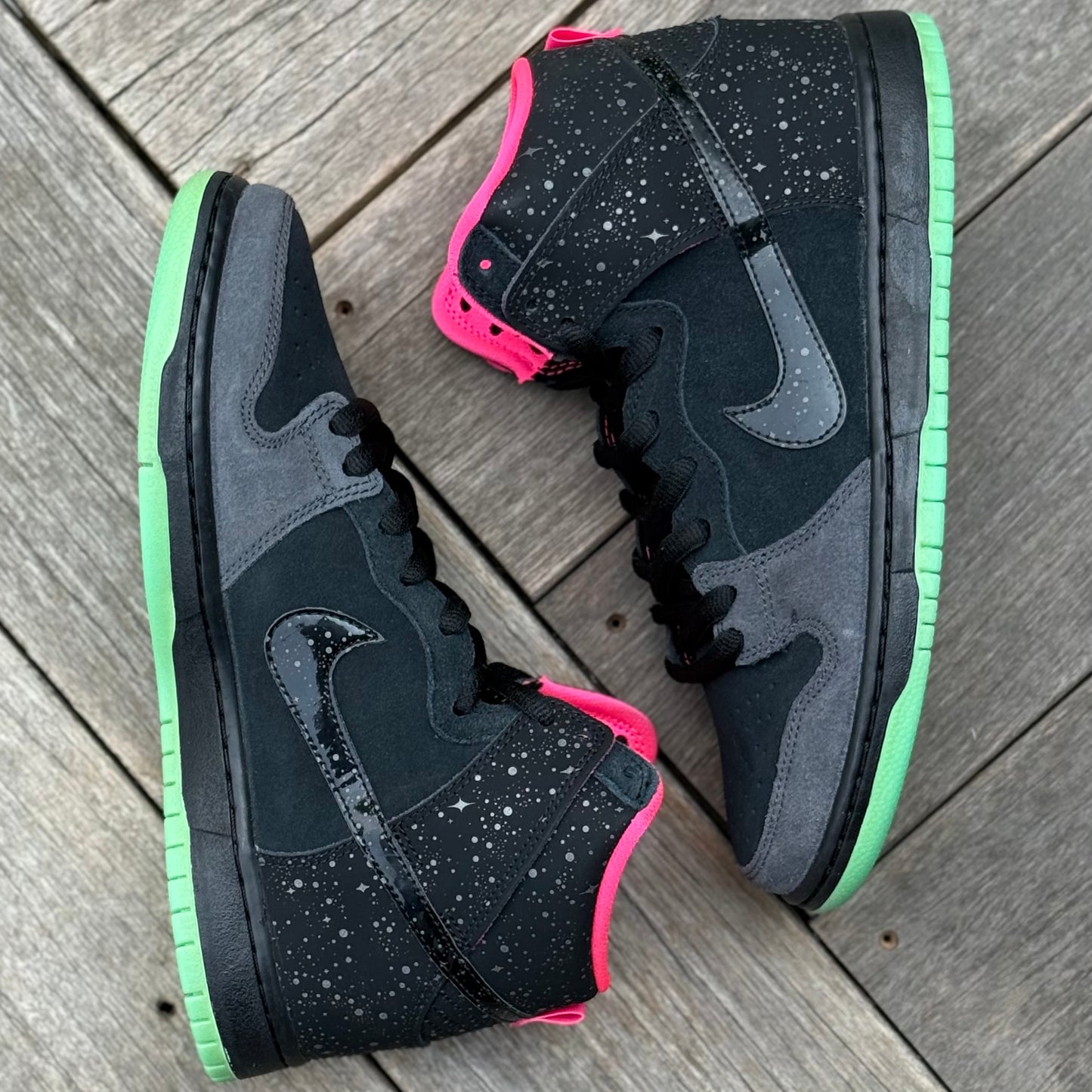 Nike SB Dunk High Northern Lights Size 9