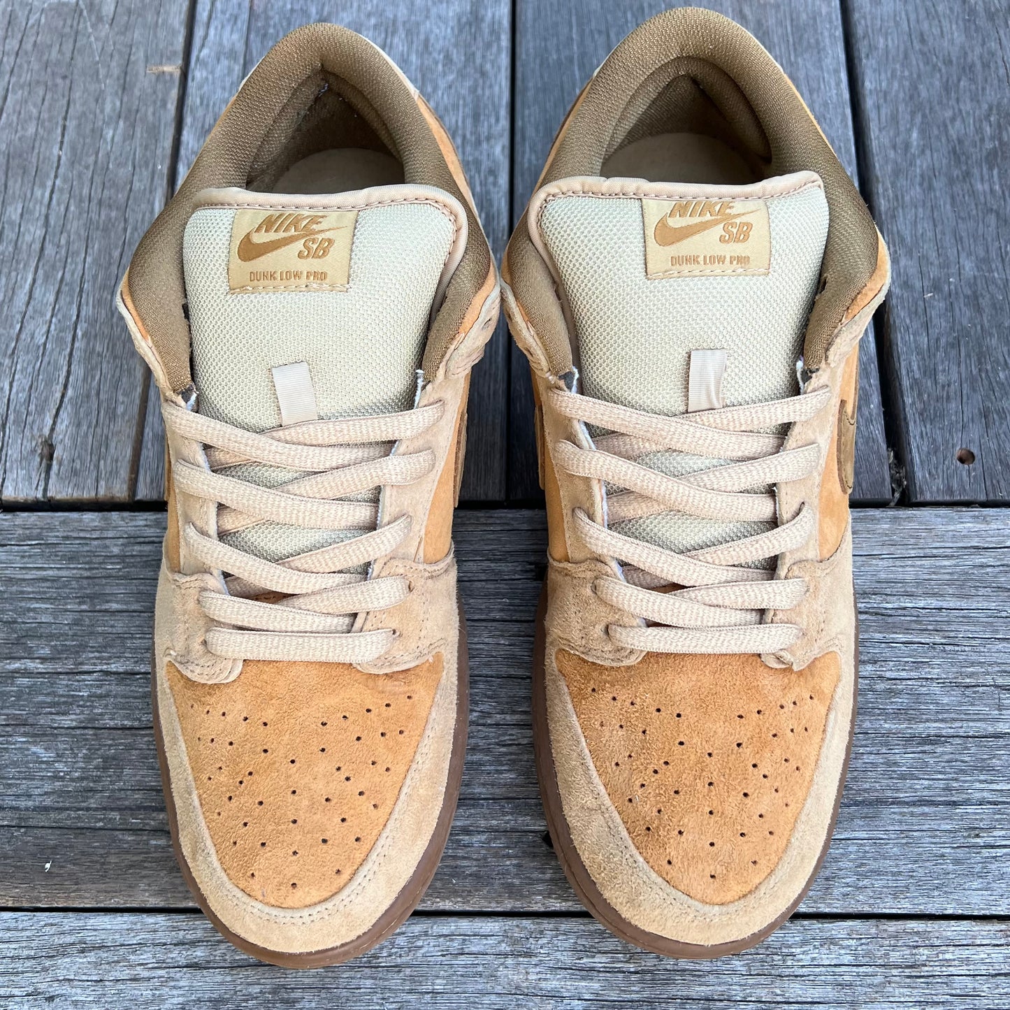 Nike SB Dunk Low Reverse Wheat Forbes Size 10.5