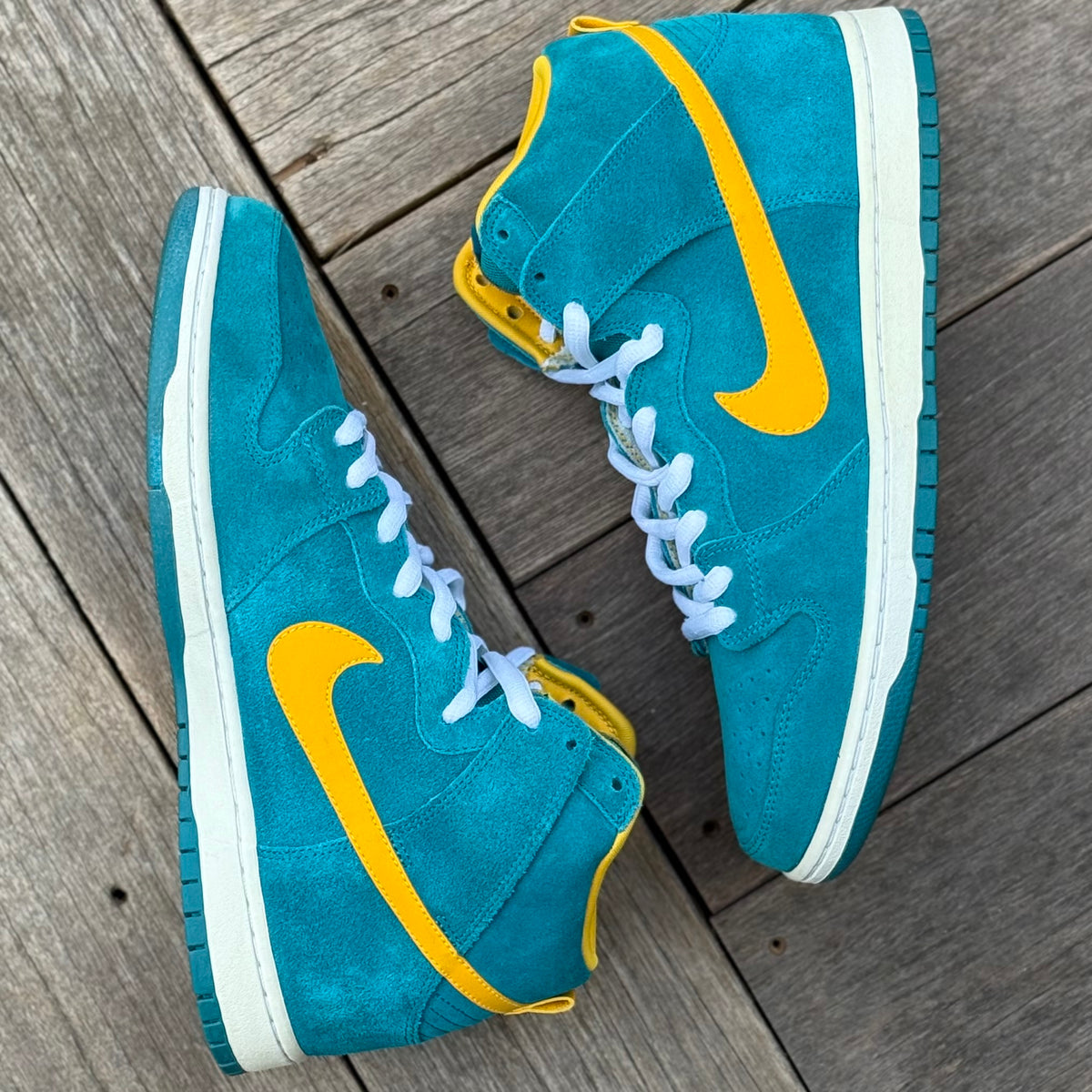 Nike SB Dunk High Tropical Teal Size 11.5