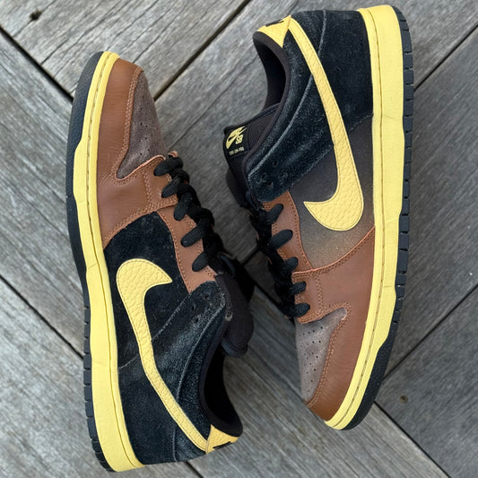 Nike SB Dunk Low Black & Tan Size 11.5