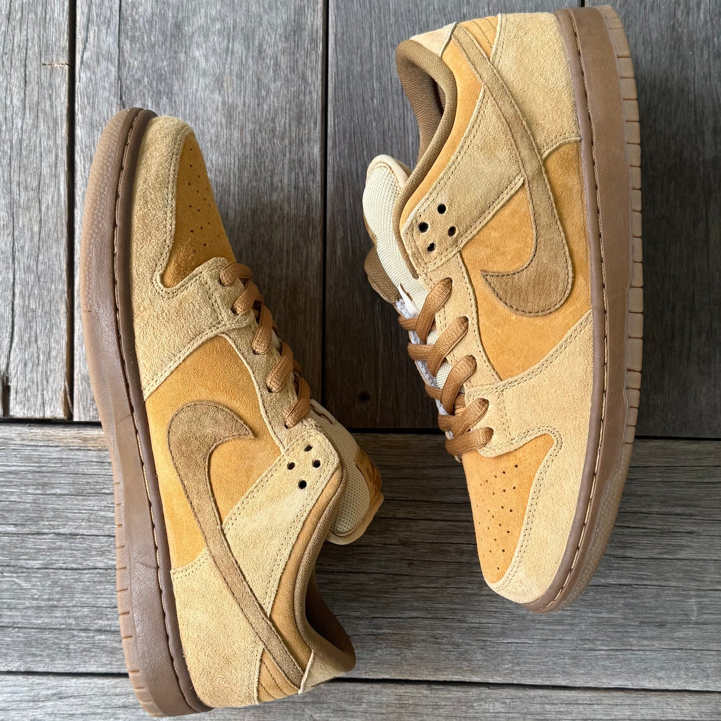 Nike SB Dunk Low Reverse Wheat Forbes Size 10.5