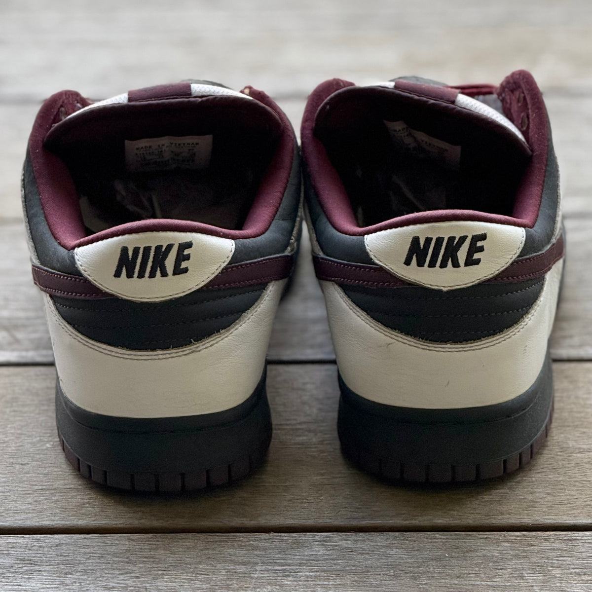 Nike Dunk Low 6.0 White New Redwood Anthracite Size 12