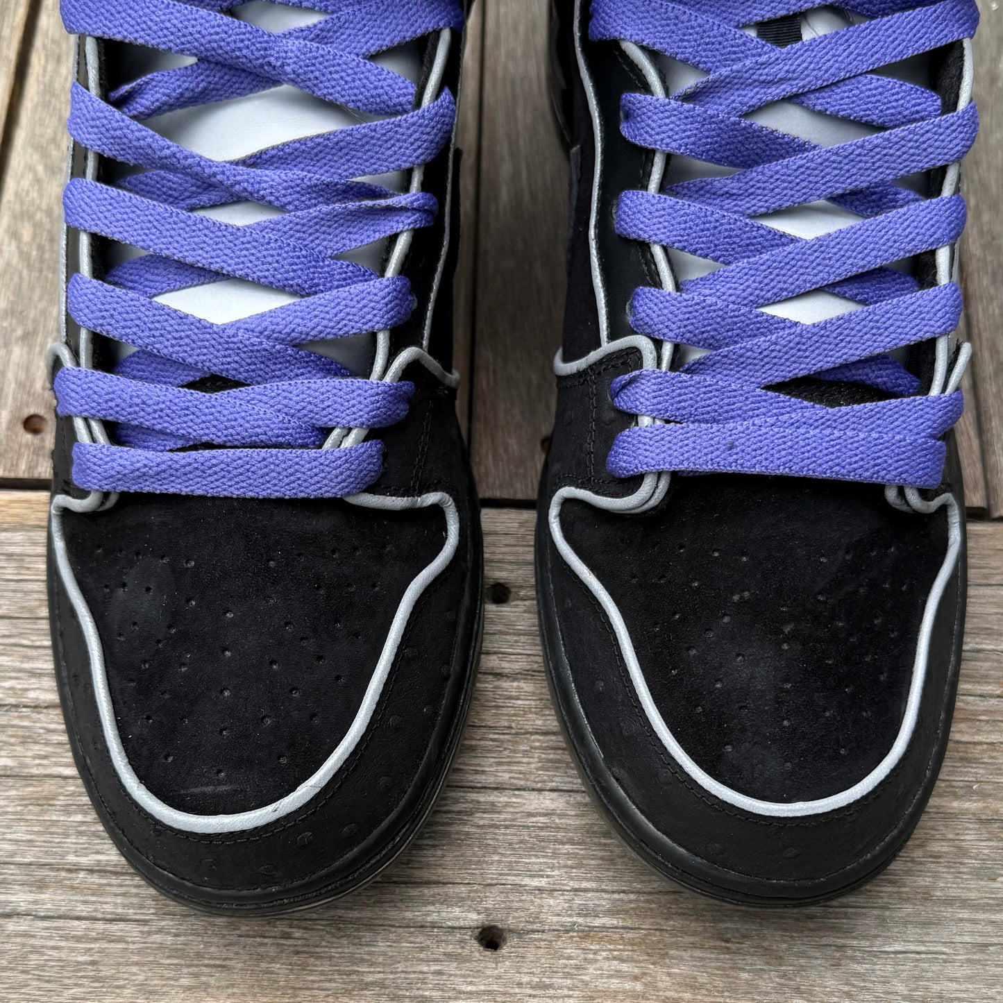 Nike SB Dunk High Black/Purple Box Size 11