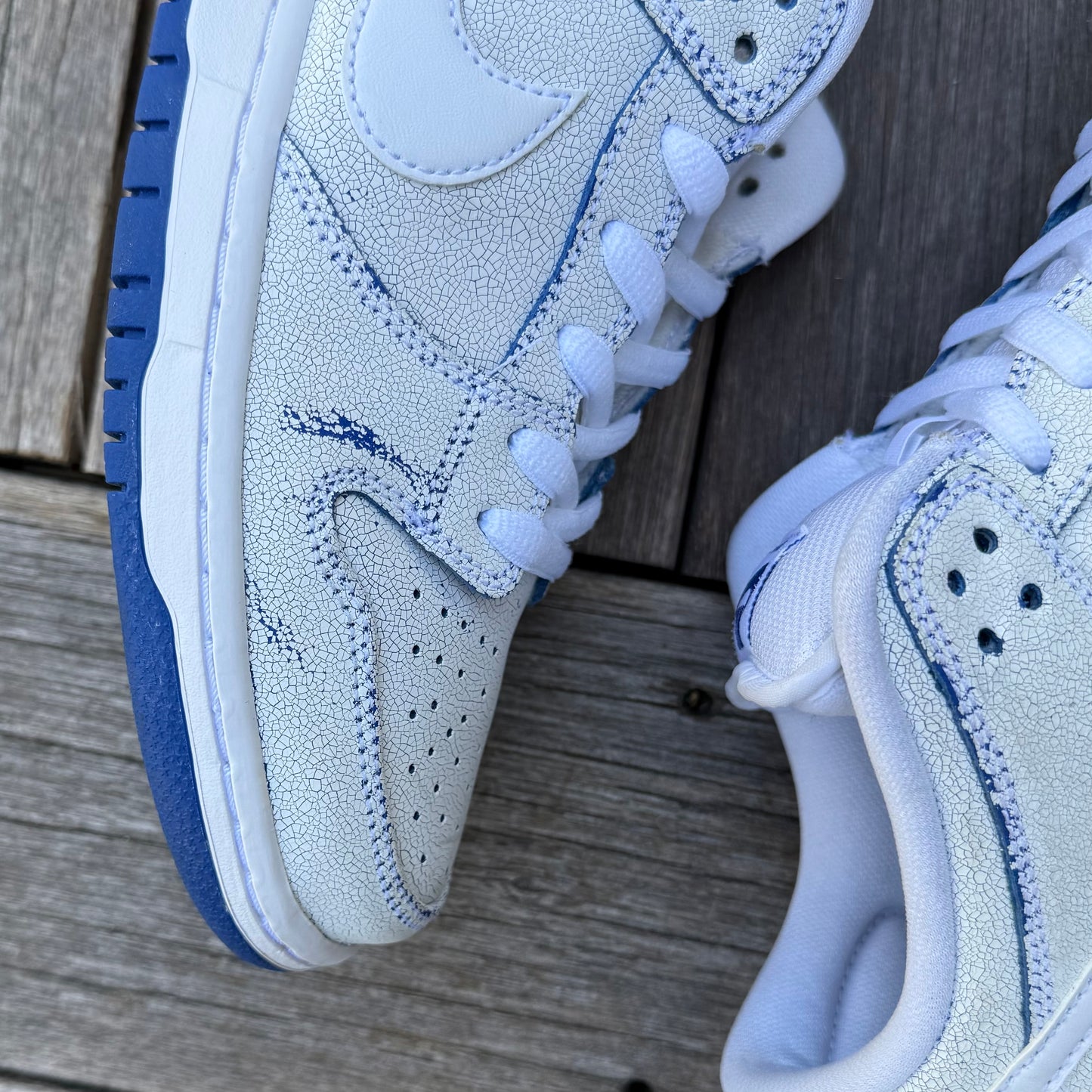 Nike SB Dunk Low Cracked Leather Size 9.5