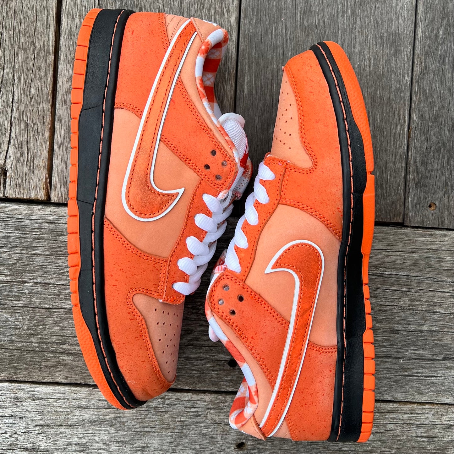 Nike SB Dunk Low Orange Lobster Size 8