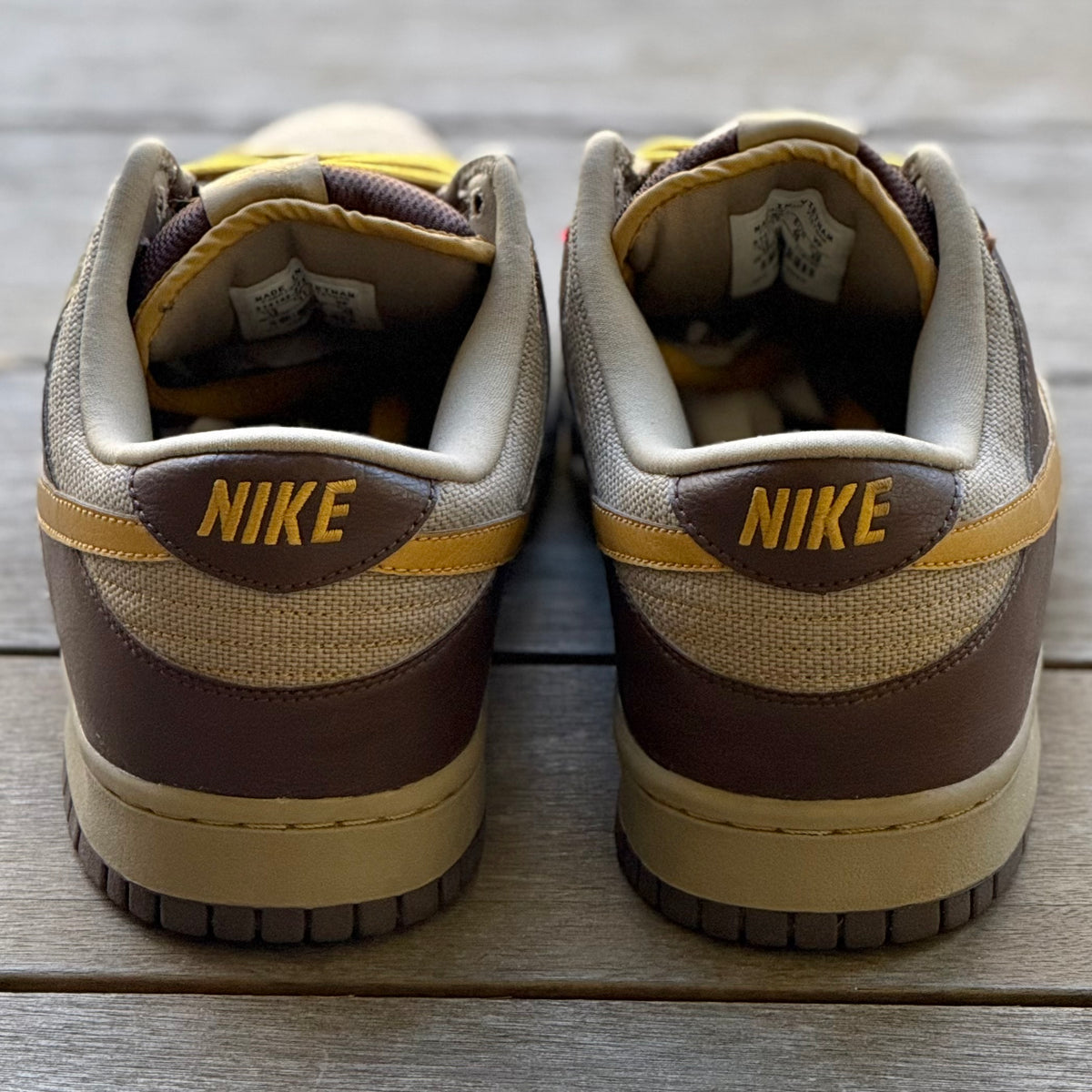 Nike Dunk Low 6.0 Khaki Haystack Baroque Brown Size 12