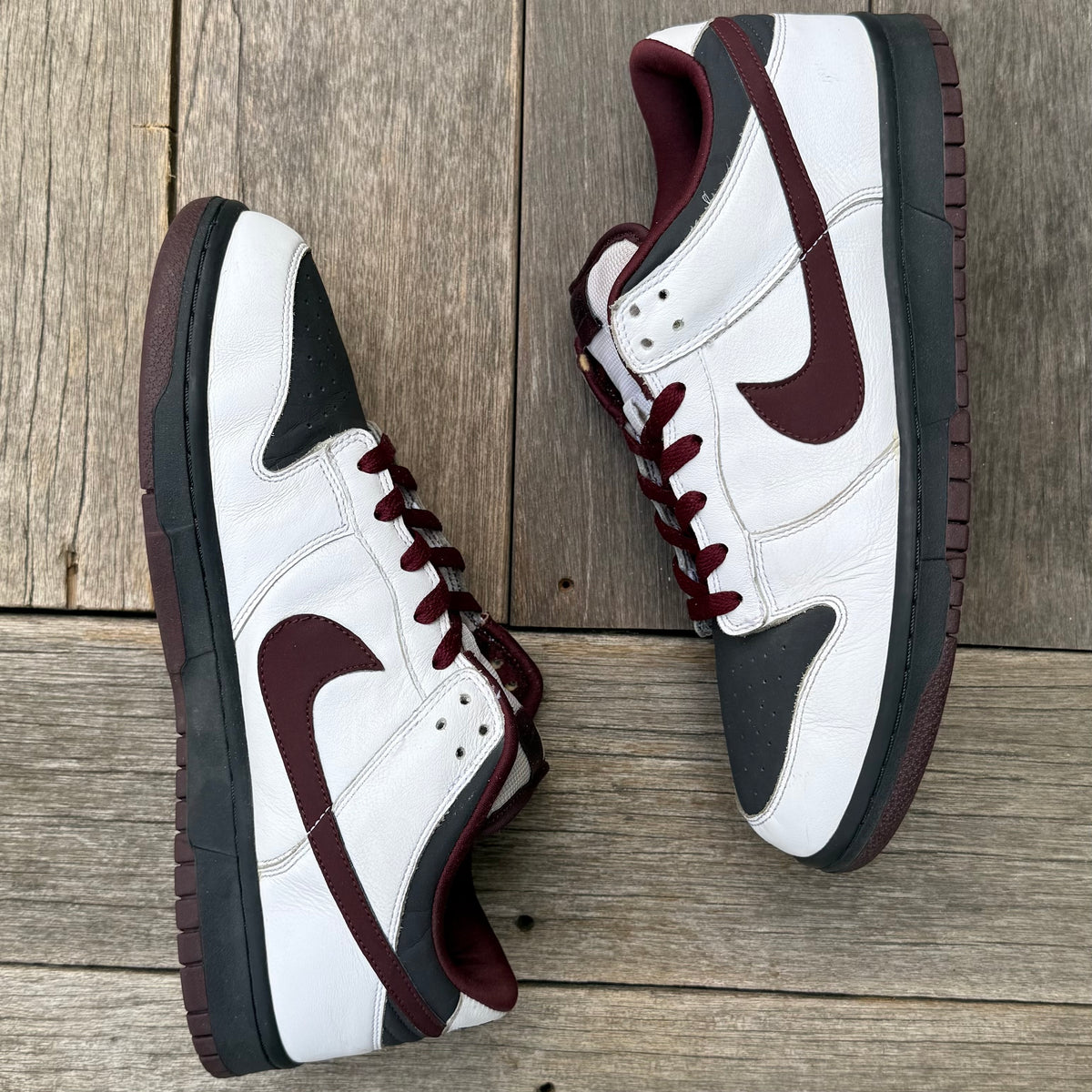 Nike Dunk Low 6.0 White New Redwood Anthracite Size 12