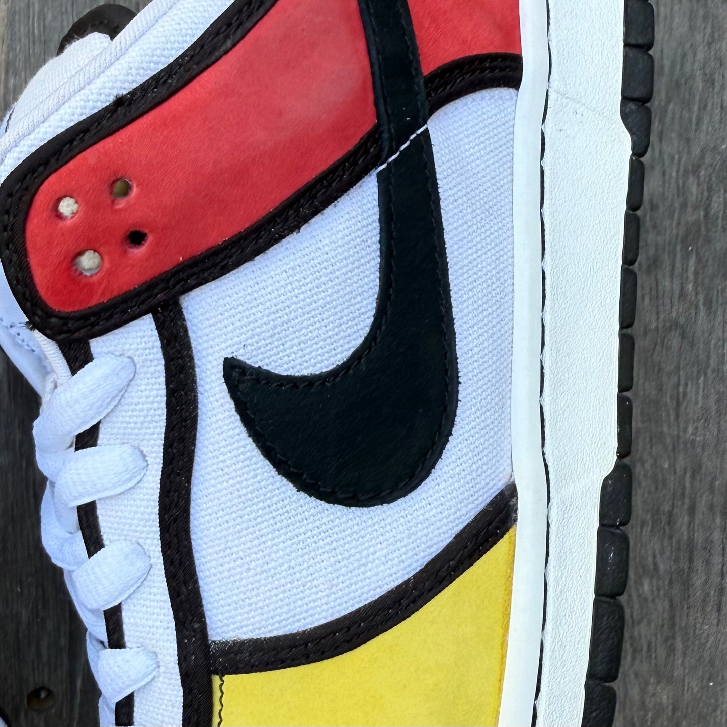Nike SB Dunk Low Piet Mondrain Size 12