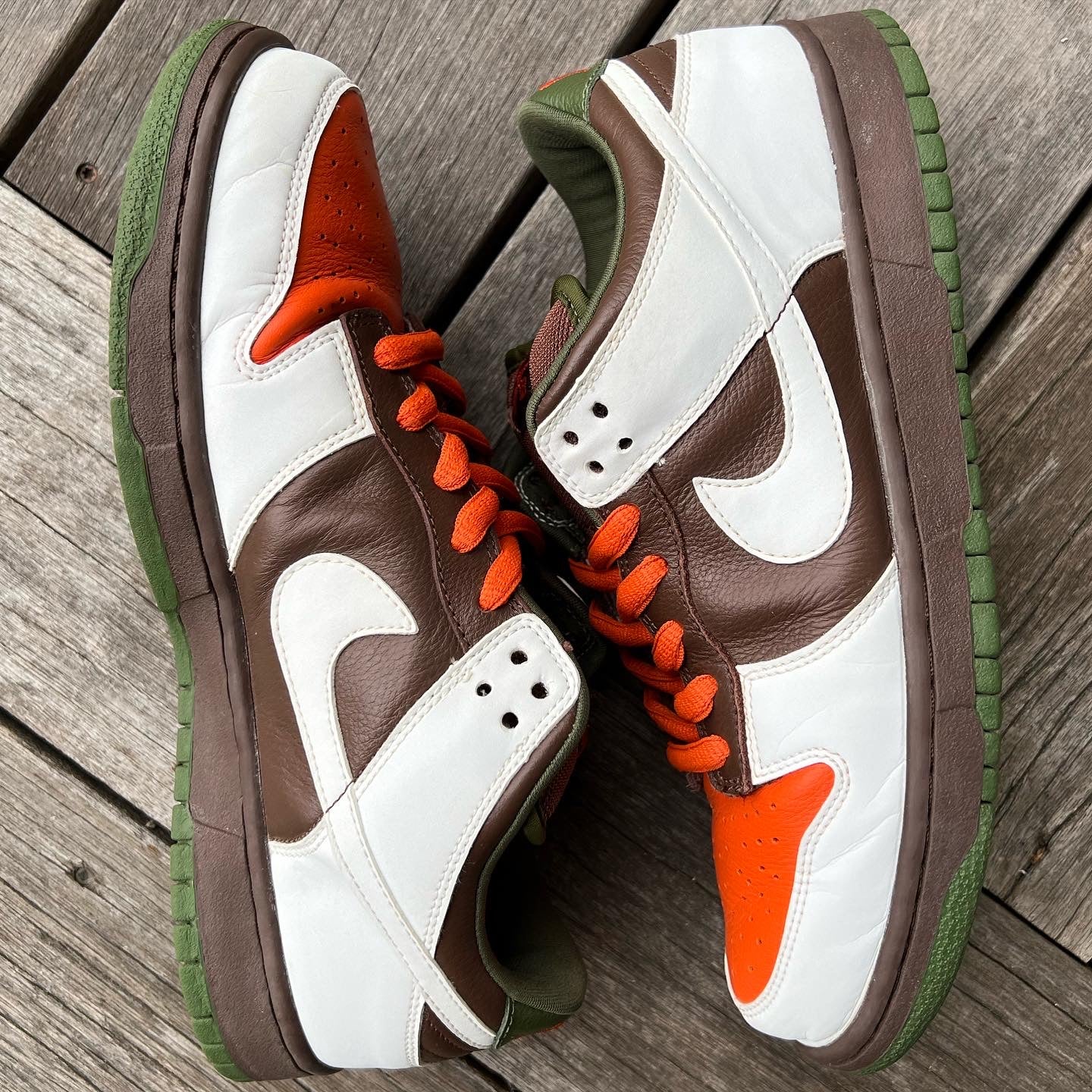 Nike dunk oompa loompa on sale