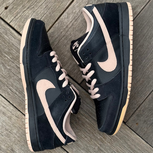 Nike SB Dunk Low Black Coral Washed Pink Size 10