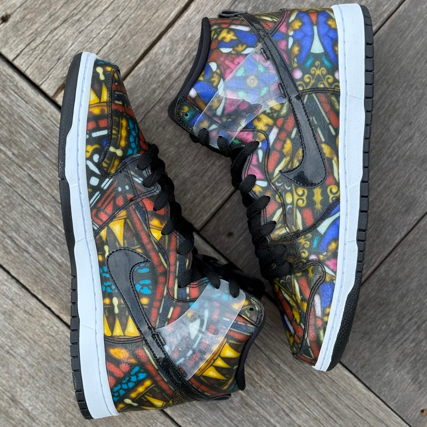 Nike SB Dunk High Stained Glass CNCPTS (Special Box) Size 11