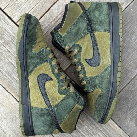 Nike SB Dunk High Hulk Size 10