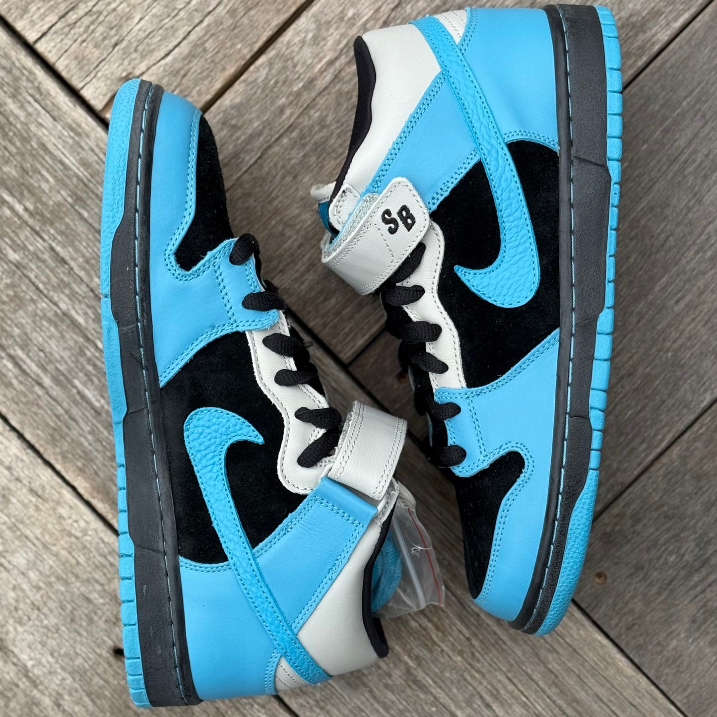 Nike SB Dunk Mid Aqua Fuel Blue Size 9.5