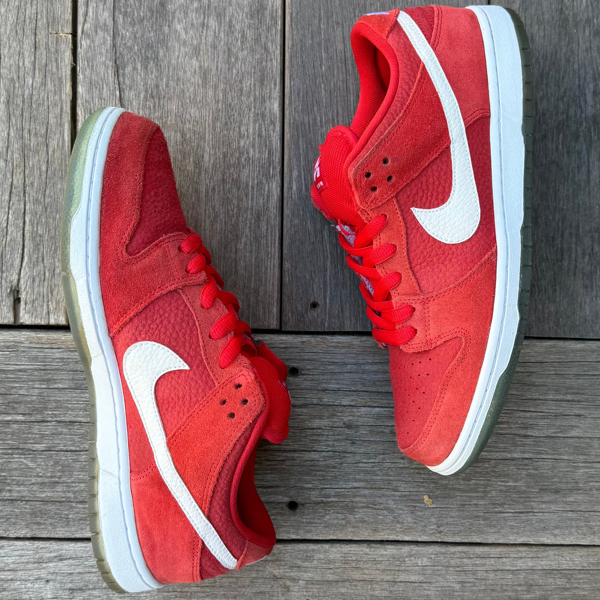 Nike SB Dunk Low Challenge Red Size 9.5