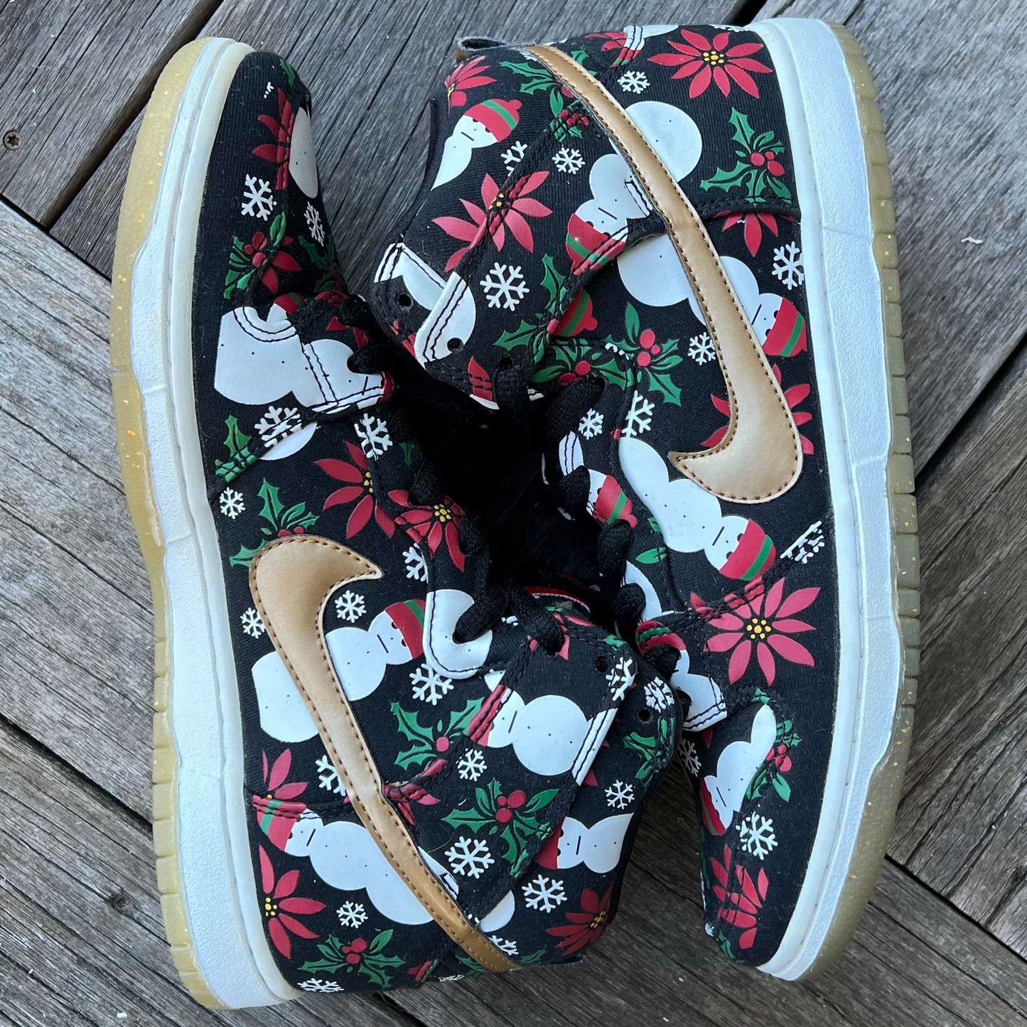 Nike SB Dunk High Ugly Christmas Sweater CNCPTS Size 9