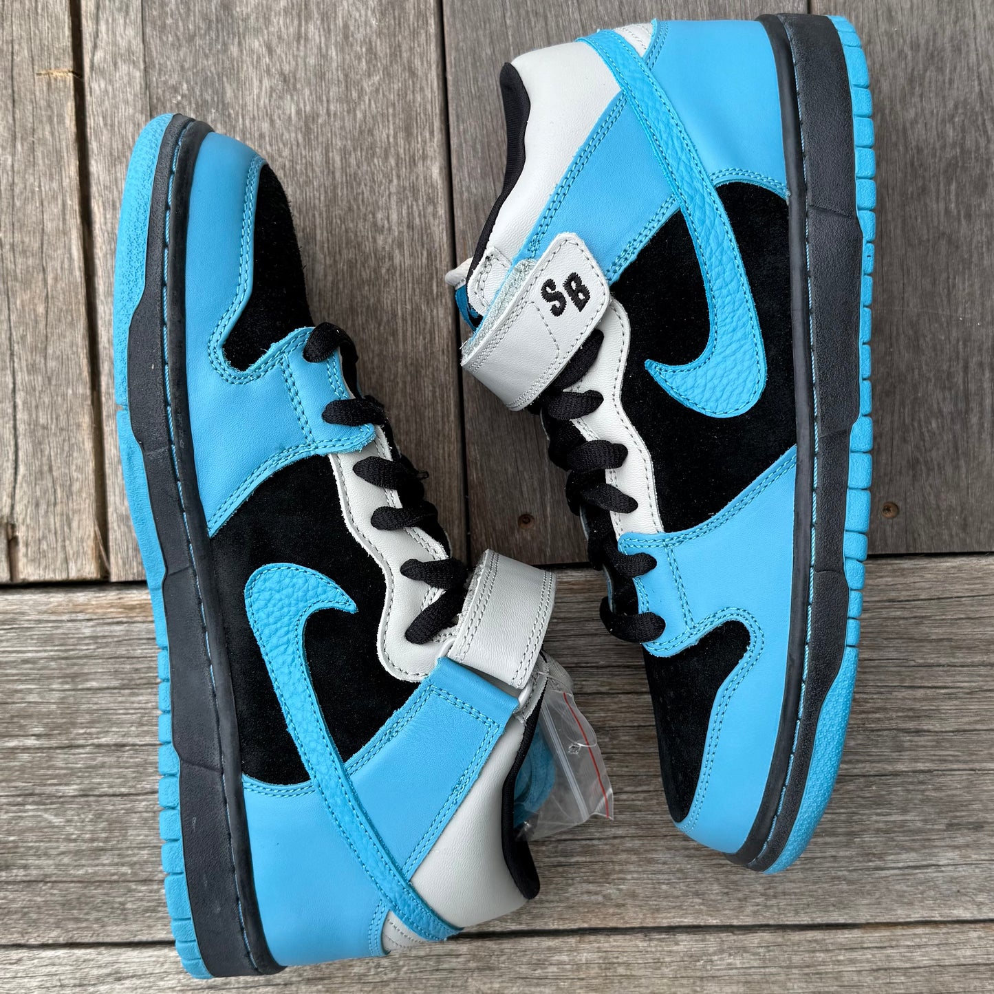 Nike SB Dunk Mid Aqua Fuel Blue Size 9.5