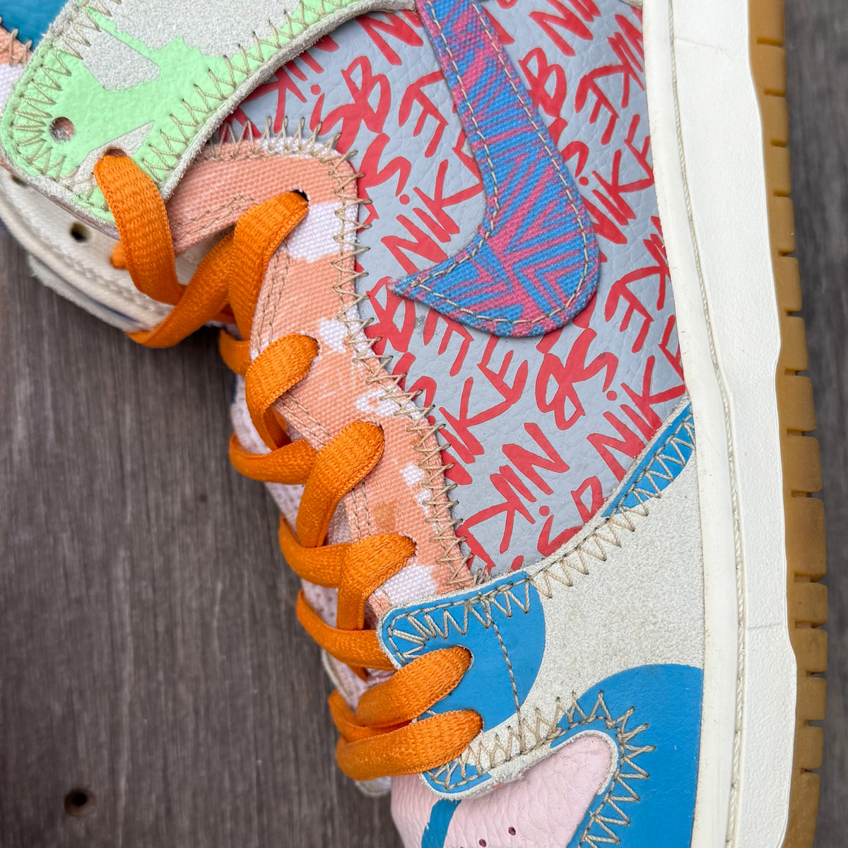 Nike SB Dunk High What the Thomas Campbell Size 11