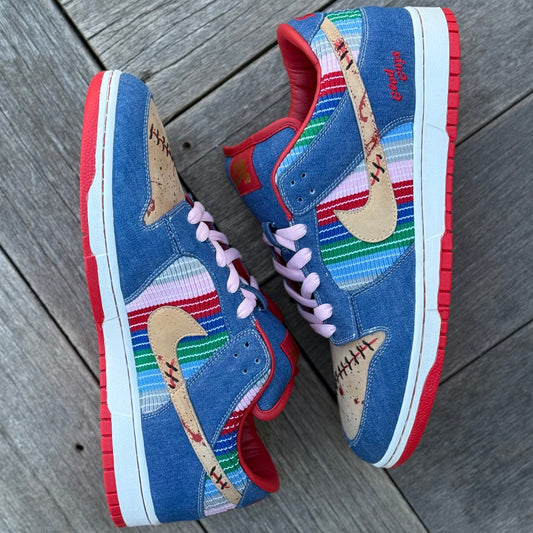 Nike SB Dunk Low Chucky SRGN (Shoe Surgeon) Custom Size 13