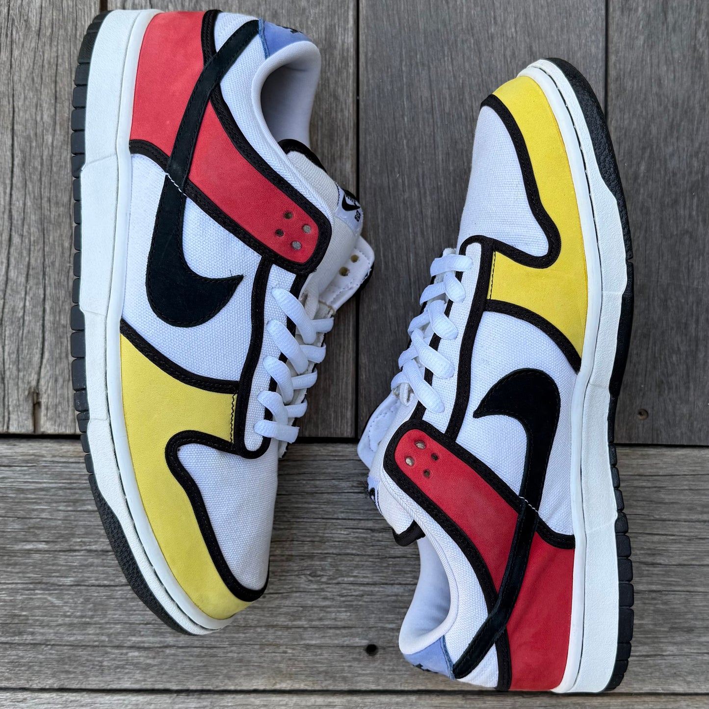 Nike SB Dunk Low Piet Mondrain Size 12