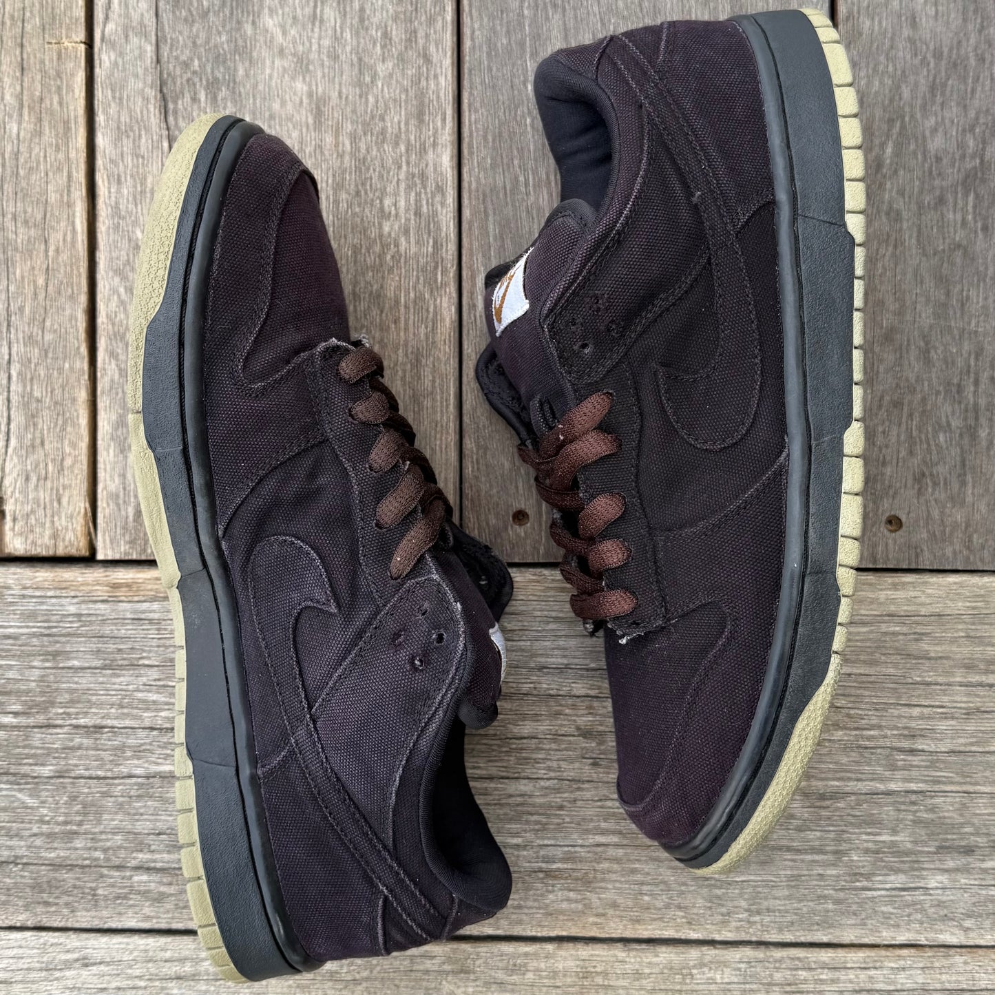 Nike SB Dunk Low Black Carhartt Size 9.5